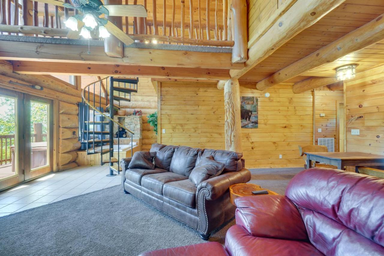 Smoky Mountain Vacation Rental Cabin With Hot Tub! Gatlinburg Dış mekan fotoğraf